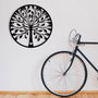 Wallity Sadi Escultura de pared de metal Negra